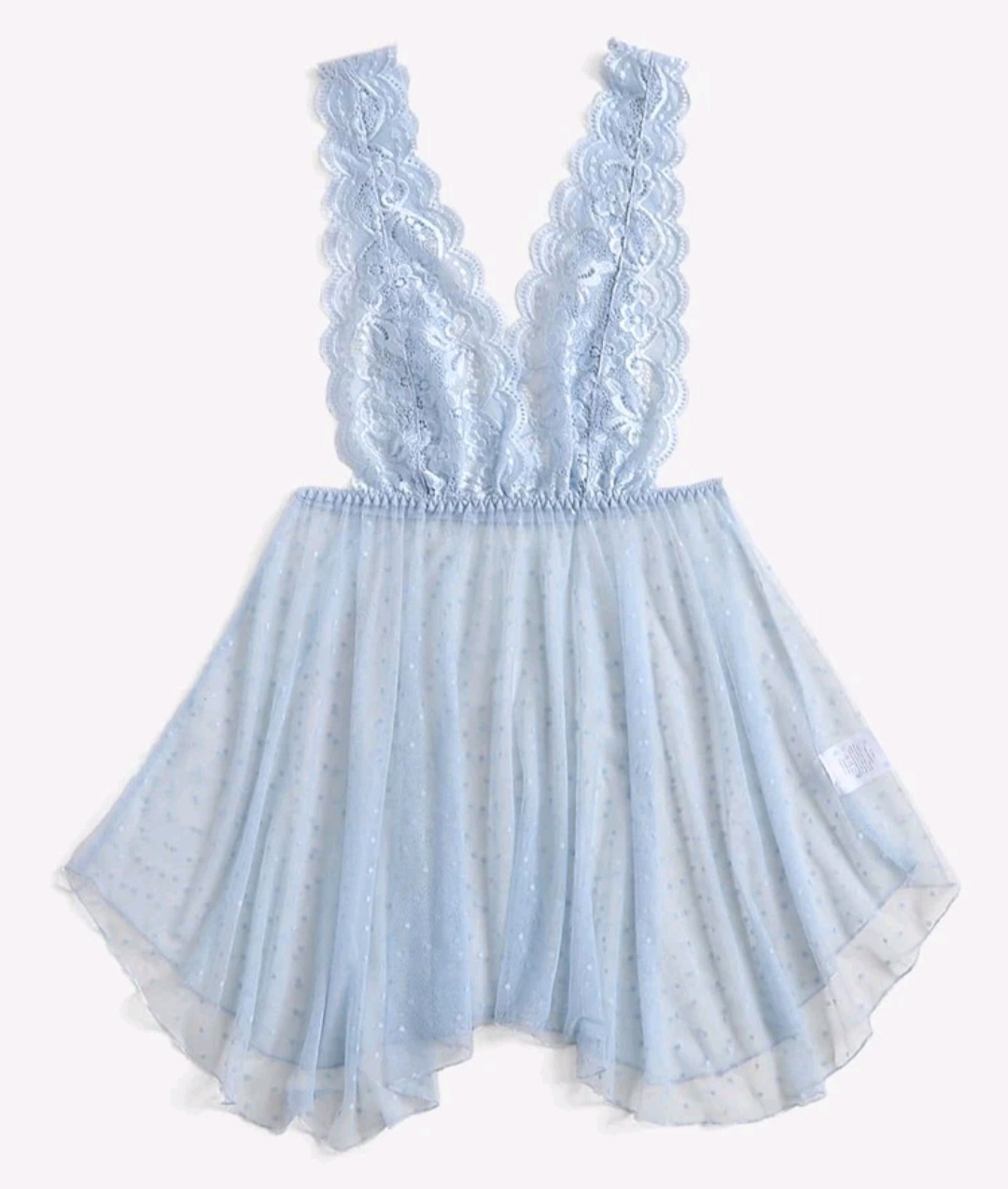 koszulka nocna niebieska